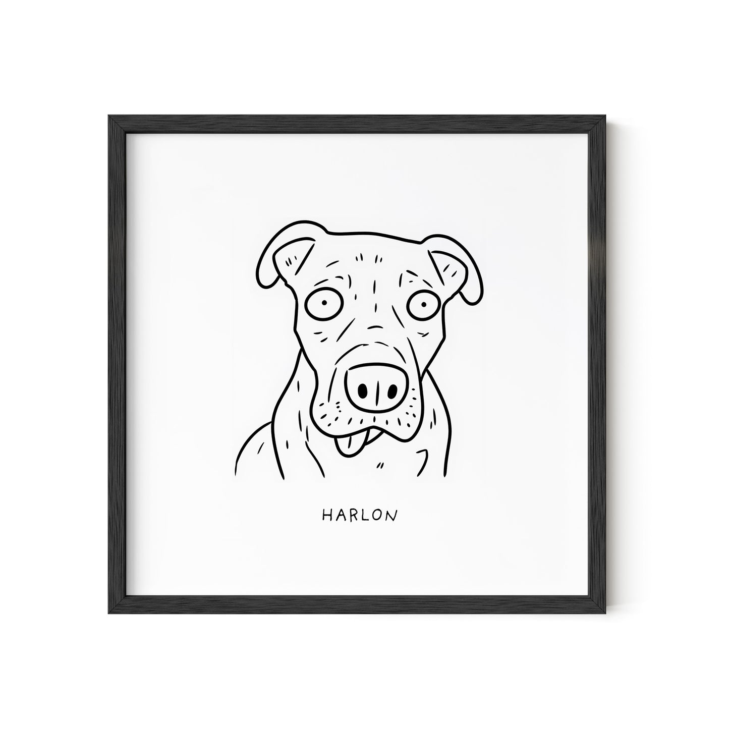 Ugly Pet Portrait Print