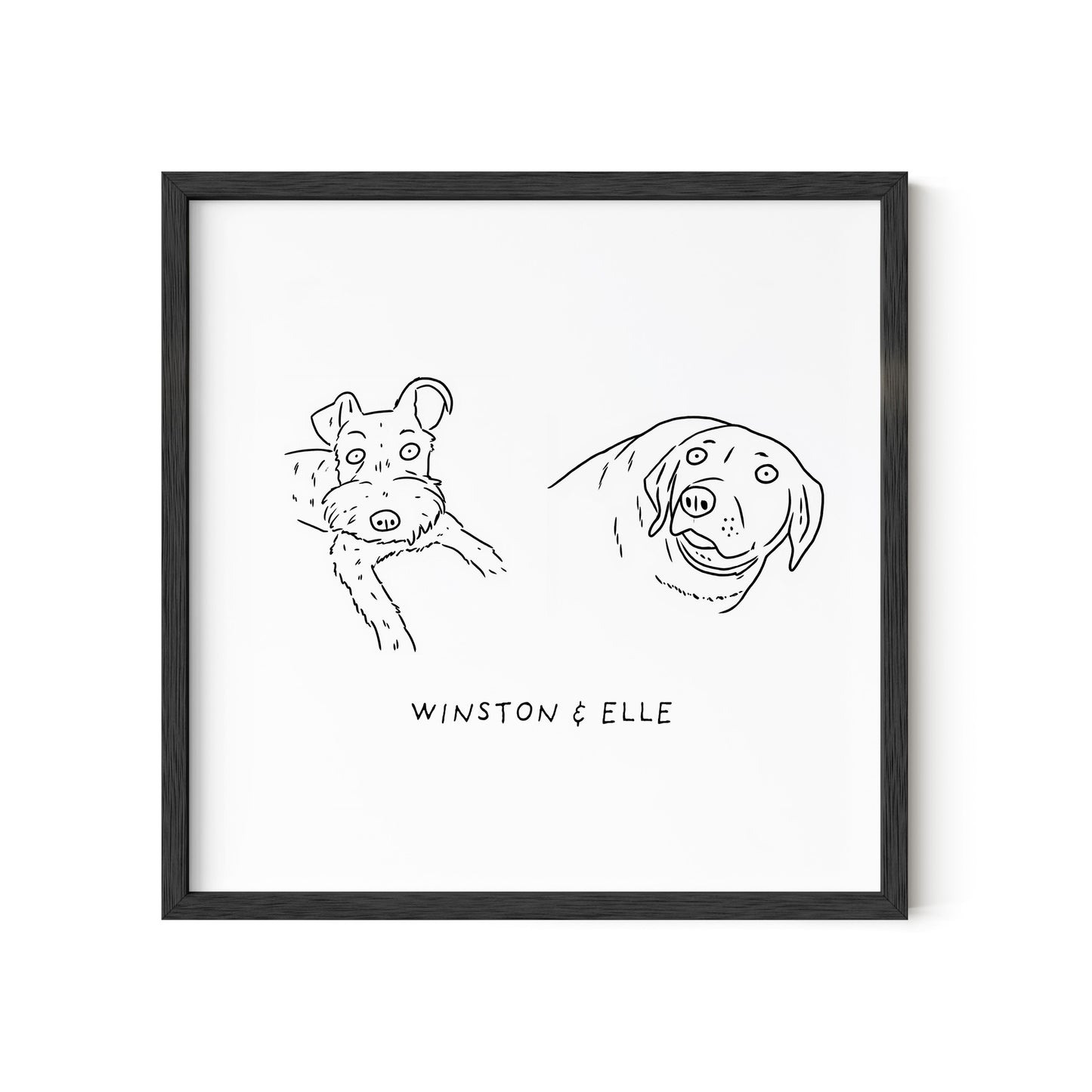 Ugly Pet Portrait Print