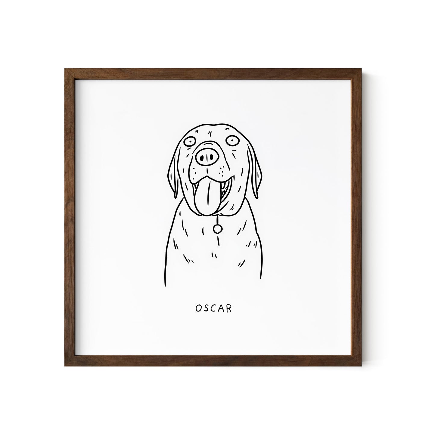 Ugly Pet Portrait Print