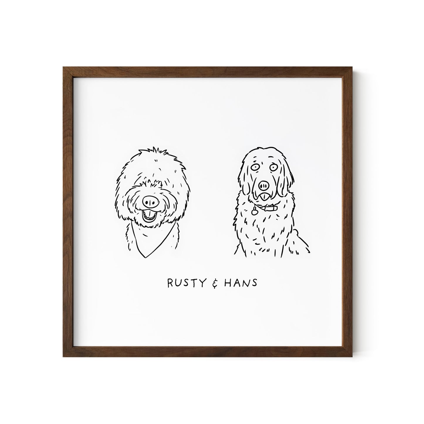 Ugly Pet Portrait Print