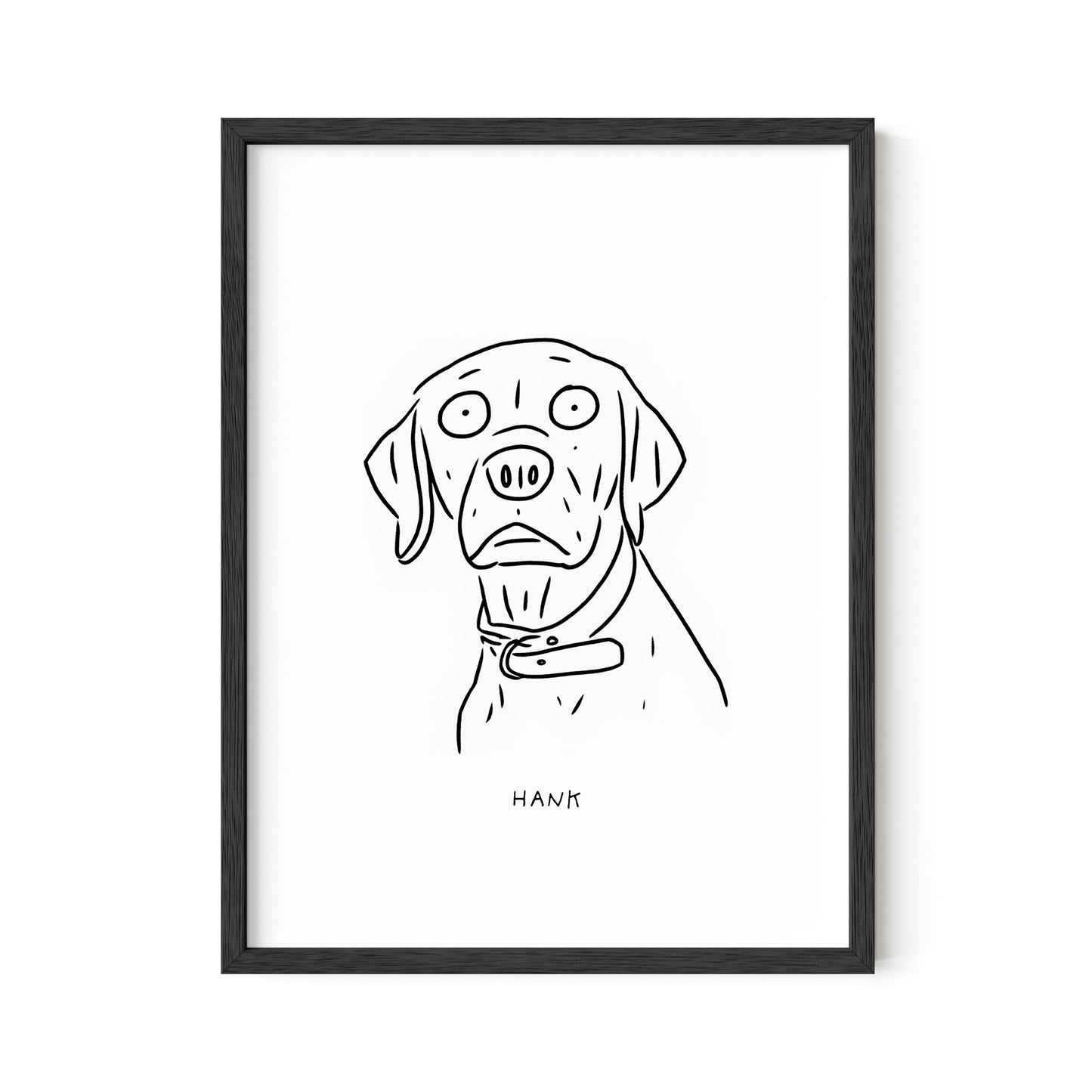 Ugly Pet Portrait Print