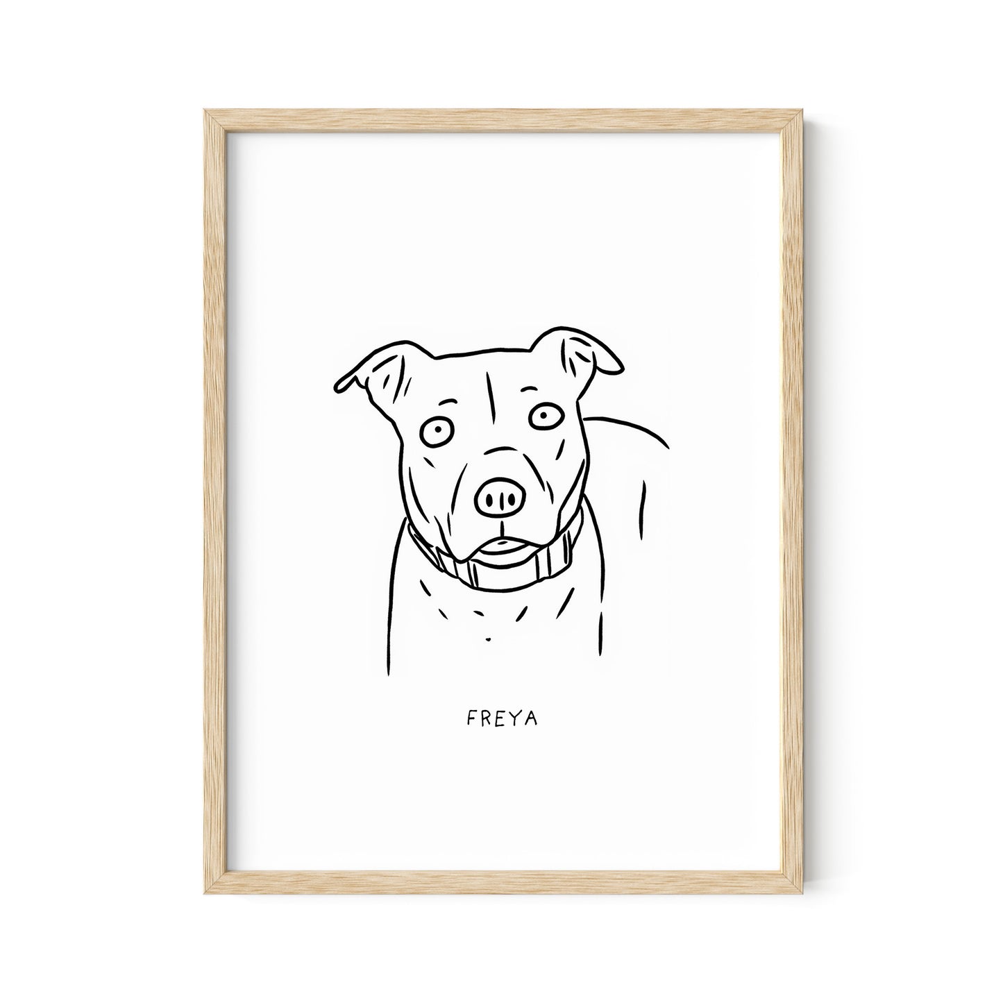 Ugly Pet Portrait Print