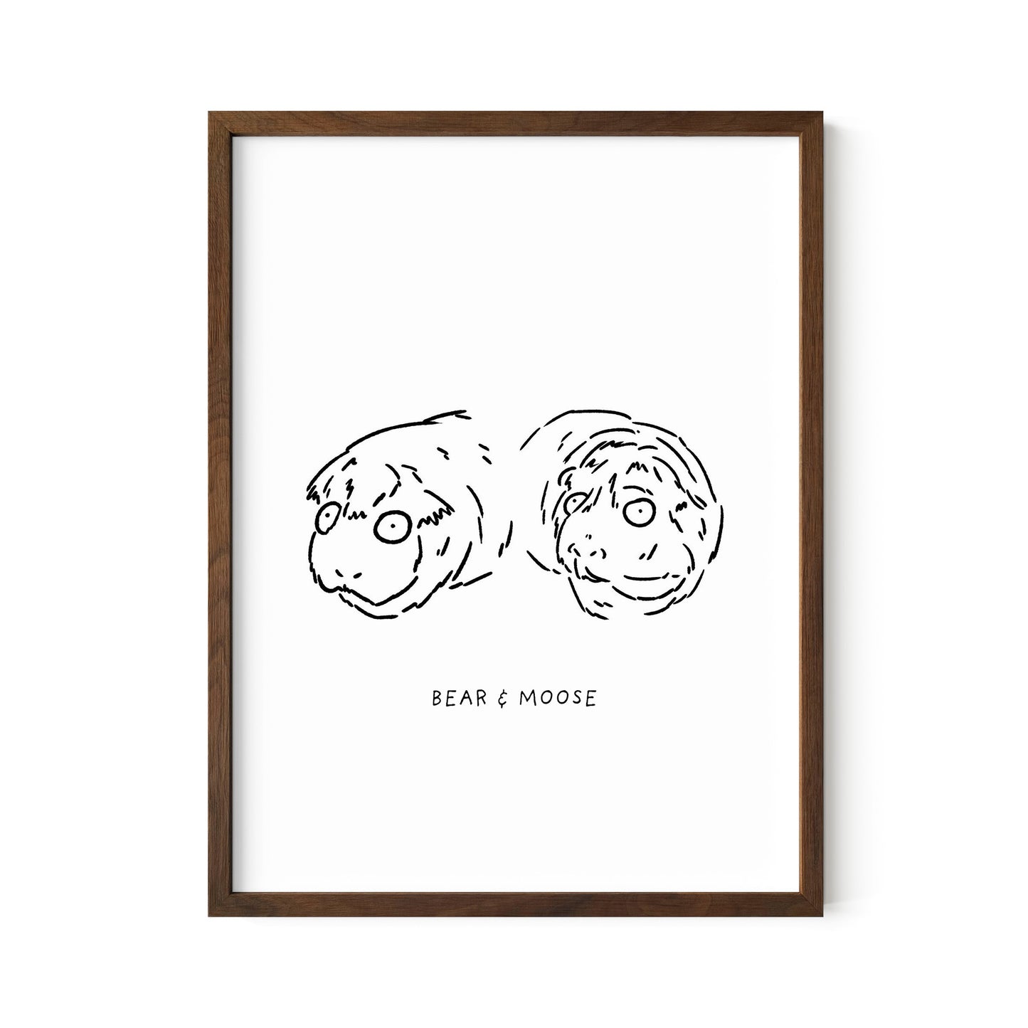 Ugly Pet Portrait Print