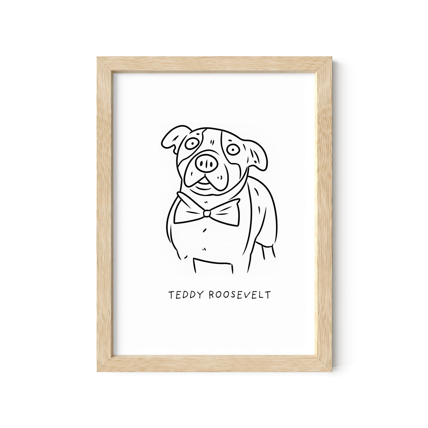 Ugly Pet Portrait Print
