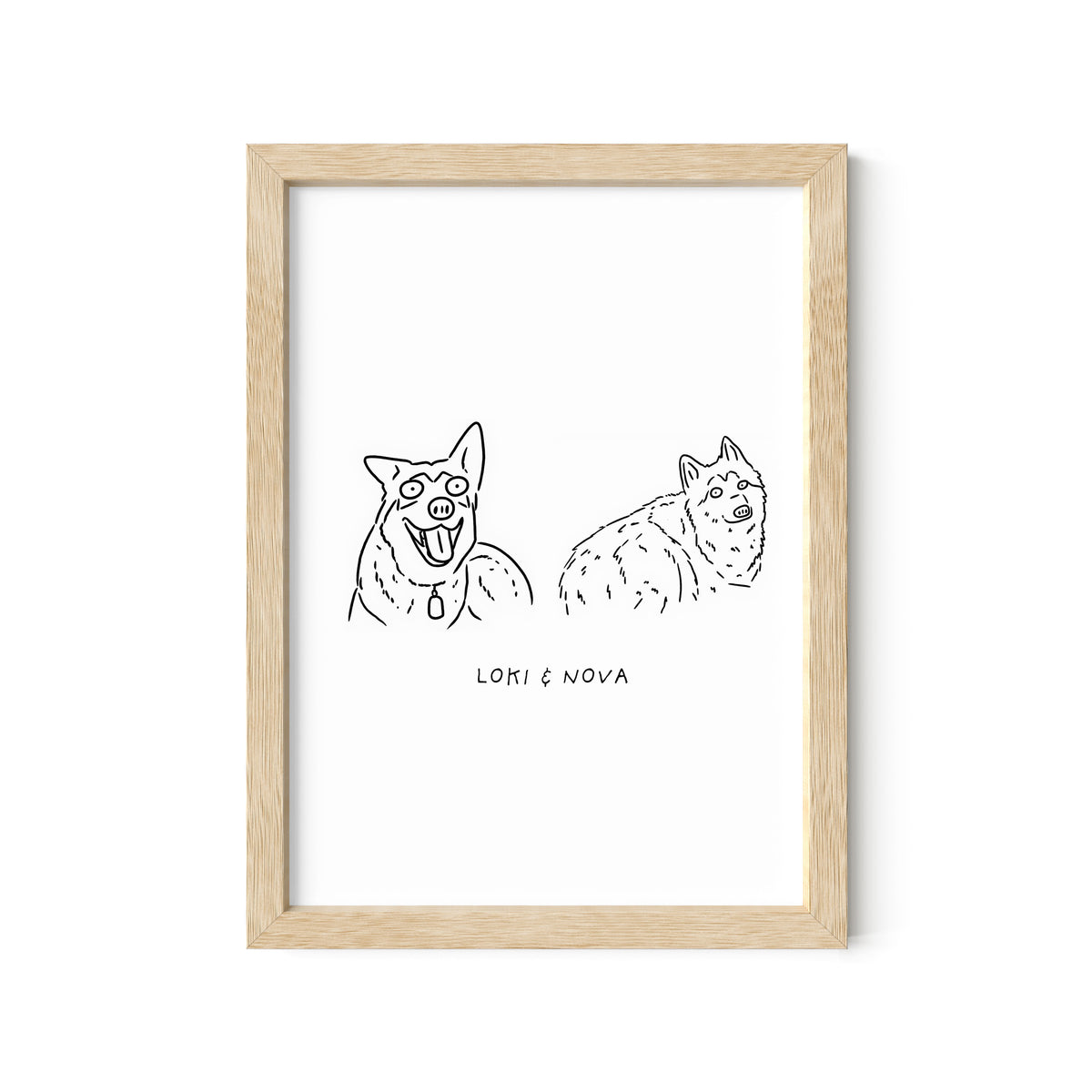 Ugly Pet Portrait Print