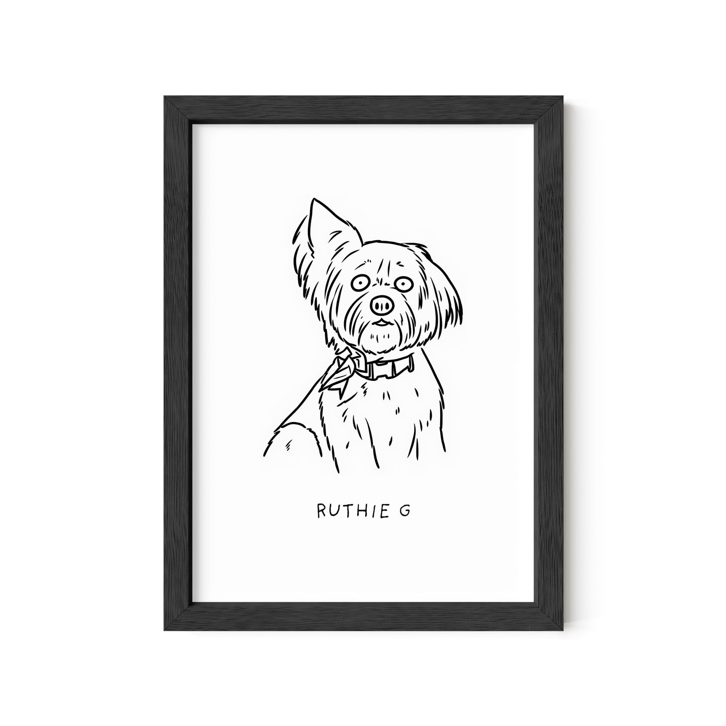 Ugly Pet Portrait Print