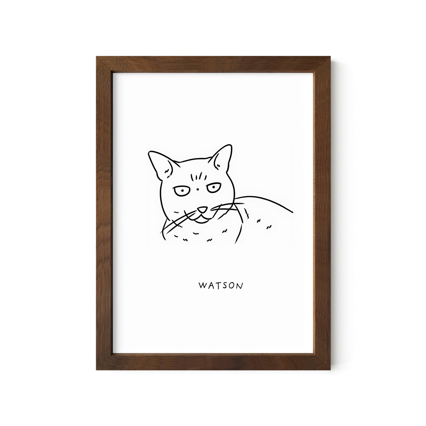 Ugly Pet Portrait Print