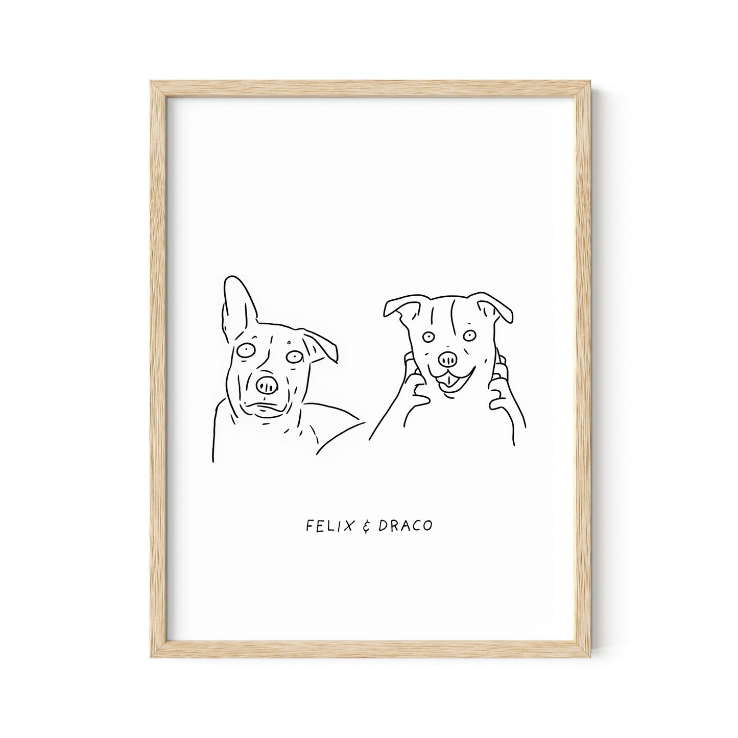 Ugly Pet Portrait Print